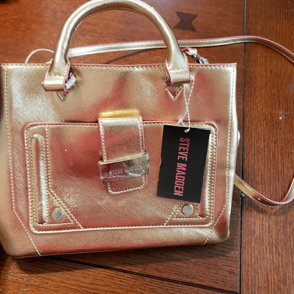 Steve Madden Rose Gold Purse